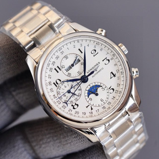 Llongines Master กลไกอัตโนมัติ สายนาฬิกาข้อมือ สเตนเลส 316