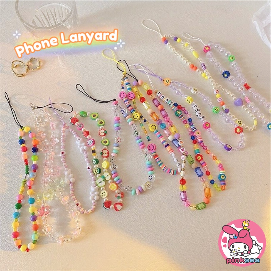 Ins เชือกไนล่อนถัก หลากสีสัน สําหรับ iPhone Android เคสแฟชั่น แบบพกพา อเนกประสงค์ สายคล้องแฮนด์เมด