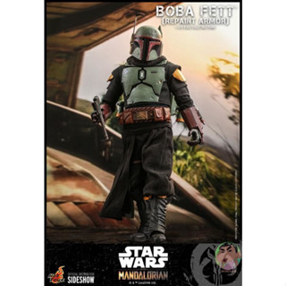 Hot Toys The Mandalorian TMS055 Boba Fett (Repaint Armor) 1/6 Scale Collectible Figure