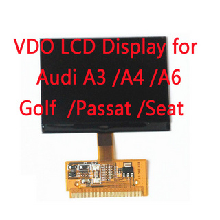 หน้าจอแสดงผล LCD สําหรับเครื่องดนตรี Audi A3 A4 A6 VDO