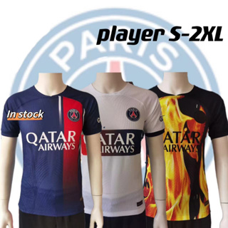 เสื้อกีฬาแขนสั้น ลายทีมชาติฟุตบอลปารีส 24-48 ชั่วโมง 2023/24 ชุดเหย้า