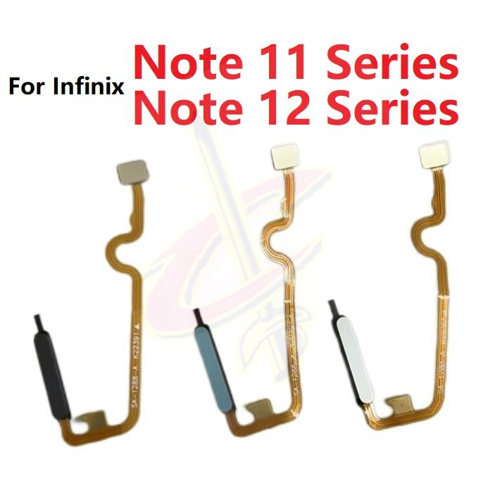 ลายนิ้วมือ แพรปุ่มโฮมสแกนนิ้ว ( Finger ) ปุ่มเปิดปิด สําหรับ Infinix Note 11 Pro 12 Pro G96 VIP 11i 11S 12i