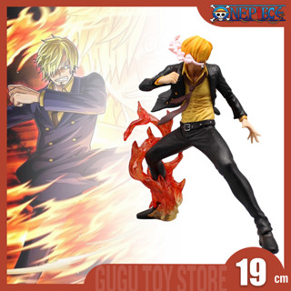 โมเดลฟิกเกอร์ Pvc อนิเมะวันพีช Sanji 19 ซม. สําหรับตกแต่งห้อง (มาพร้อมกล่องของขวัญ)