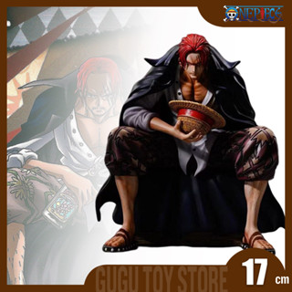 โมเดลฟิกเกอร์ Pvc รูปปั้นอนิเมะ One Piece Shanks Red Yonko Red Hair ขนาด 16 ซม. พร้อมกล่องของขวัญ