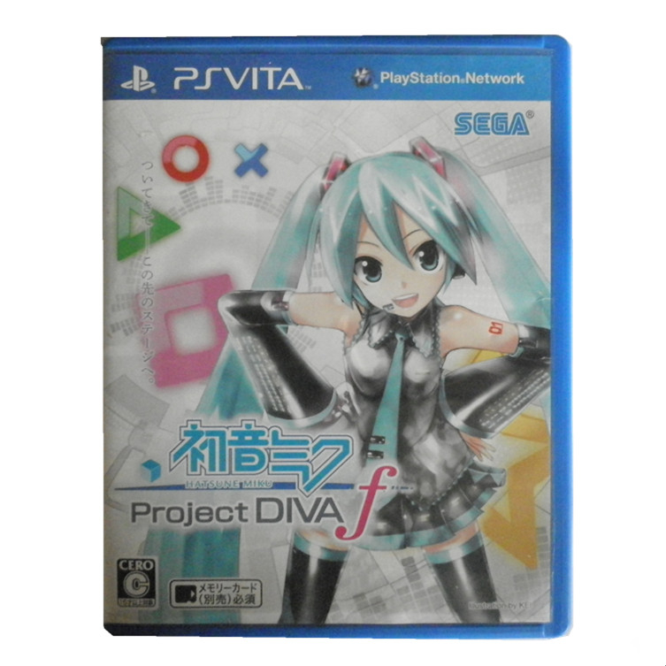 โครงการ Hatsune Miku Diva f Hatsune Miku: โครงการนักร้อง f เกม PS vita PSV