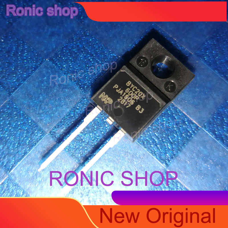 5PCS BYC20X-600P BYC20X-600 BYC10X-600 10A 20A 600V Fast Recovery Diode TO-220F-2 TO220F-2 TO220F-2 ยี่ห้อใหม่และเท่านั้นและใหม่เอี่ยม