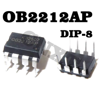 1 ชิ้น/ล็อตต้นฉบับใหม่ OB2212AP DIP-8 OB2212 PWM สลับตัวควบคุมไฟ