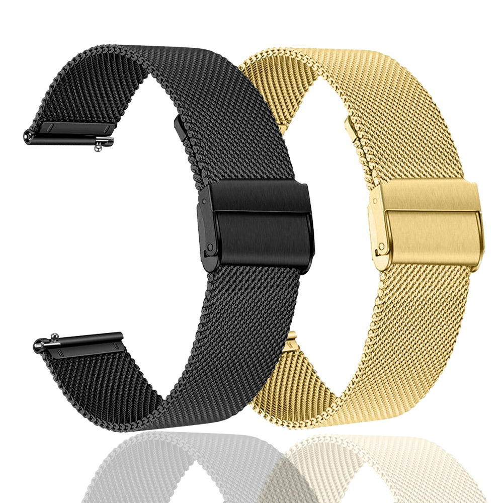 Milanese สายนาฬิกาข้อมือโลหะ 18 มม. สําหรับ Fossil Gen 4 Q Venture HR Gen 3 Q Venture Smartwatch 18 มม. Fossil Gen 6 44 มม. 22 มม.
