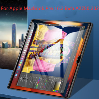 ฟิล์มกระจกนิรภัยกันรอยหน้าจอแล็ปท็อป สําหรับ Apple MacBook Pro 16.2 นิ้ว A2780 2023
