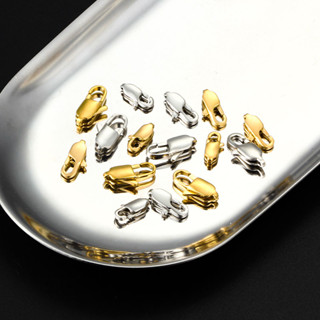 5 ชิ้น/ล็อตขัดสแตนเลส Lobster Claw Clasps สําหรับเครื่องประด…
