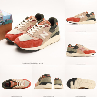 Kith x New Balance 998 "Broadacre City" รองเท้าวิ่ง ข้อสั้น สําหรับผู้ชาย ผู้หญิง U998KH1