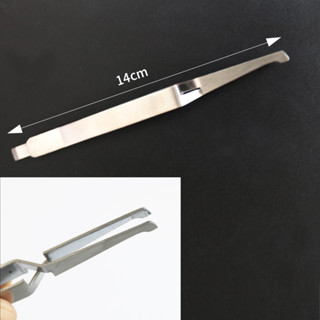 แหนบคีบ สเตนเลส สําหรับเครื่องมือเครื่องดนตรี Bracket Hold Tweezers