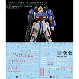 Yan GHOST MG Z ZETA Ver.Ka ครบรอบ 20 ปี รูปลอก เรืองแสง