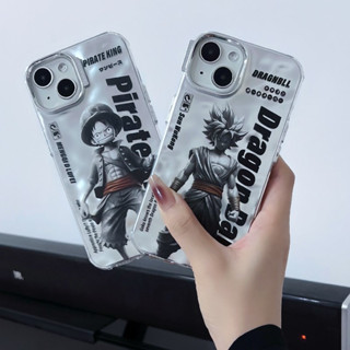 เคสโทรศัพท์มือถือนิ่ม ลายการ์ตูนโจรสลัด คิง สําหรับ iPhone 11 12 13 14 15 PRO MAX iPhone14 iPhone14Pro