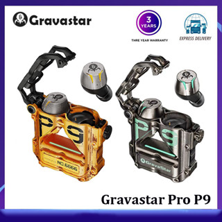 Gravastar Sirius Pro P9, แหวนเหล็ก TWS สีเหลืองเสียหาย, หูฟังบลูทูธ TWS, Chaowan Headpho