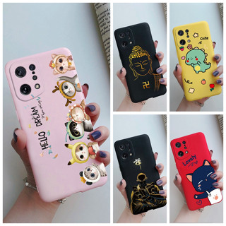 เคสโทรศัพท์มือถือ ซิลิโคนนิ่ม ลายการ์ตูนน่ารัก สําหรับ OPPO Find X5 Find X5 FindX5