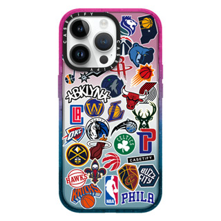 CASE.TIFY cotton candy Glitter Phone case for iphone 14 14pro 14promax 13 13pro 13promax NBA team logo Series doodle Shock-proof air cushion phone case simple style 12 12pro 12promax 11 2023 New Design HD transparent Phone case man girl