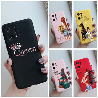 เคสโทรศัพท์ซิลิโคน TPU แบบนิ่ม ลายมงกุฎ หรูหรา สําหรับ OPPO Find X5 FindX5