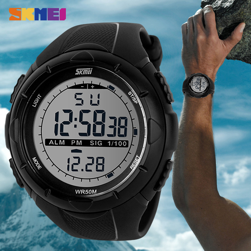 SKMEI นาฬิกาข้อมือ Sport Watch สไตส์  GL-190 ระบบดิจิตอล บอกวันที่ ตั้งปลุก จับเวลา รุ่น