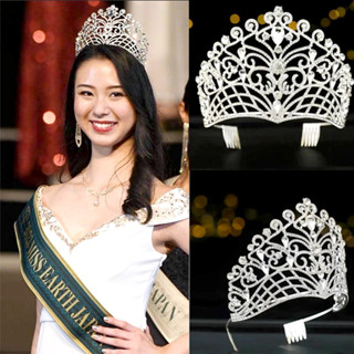 Miss Earth Japan 2023 เครื่องประดับผม เพชร สําหรับ Miss Pageant