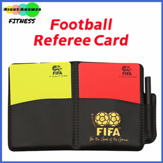 การ์ดฟุตบอล REFEREE FIFA สีแดง สีเหลือง