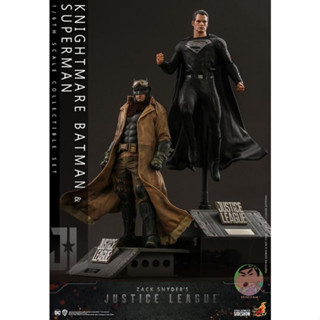 Zack Snyder’s Justice League TMS038 Batman (Knightmare) and Superman (Black Suit) 1/6 Scale Collectible Figure Set