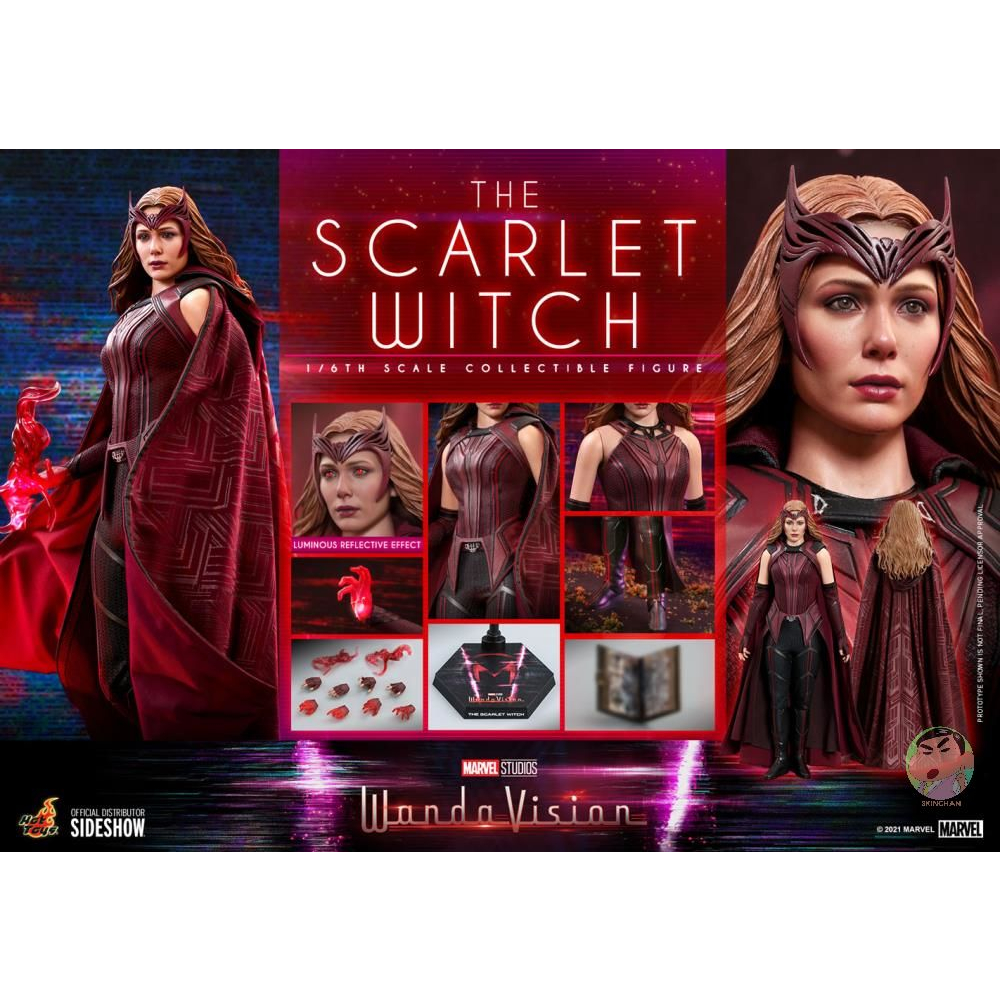 Hot Toys WandaVision TMS036 Scarlet Witch 1/6th Scale Collectible Figure