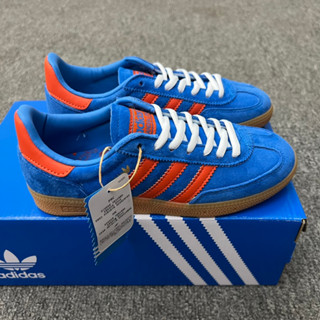 Ad originals Handball Spezial Blue Orange Low Top รองเท้าลําลอง ใส่สบาย สไตล์เรโทร สําหรับทุกเพศ