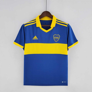 เสื้อกีฬาแขนสั้น ลายทีมชาติฟุตบอล Boca Juniors ทีมเหย้า AAA 2022 2023