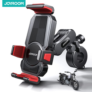 Joyroom ที่วางโทรศัพท์ อลูมิเนียมอัลลอยด์ รถจักรยานยนต์ ที่ยึดโทรศัพท์ รถจักรยานยนต์ พร้อมตัวกันสั่นสะเทือน สําหรับรถจักรยานยนต์ จักรยาน