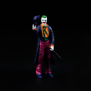 ฟิกเกอร์ Batman Joker Jack Nicholson Scene Props ขนาดเล็ก 1/64 สําหรับรถยนต์ ยานพาหนะ