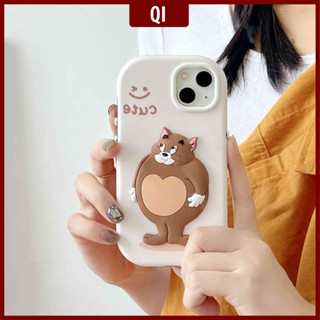 [พร้อมส่ง] เคสโทรศัพท์มือถือ ลายการ์ตูนหนูเจอร์รี่ 3D สําหรับ IPhone 15Pro Max 11 12 13 14Pro Max