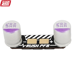 Rushfpv RUSH PFB บอร์ดกรองพลังงานไฟฟ้า พร้อมตัวควบคุมโดรนบังคับวิทยุ 35V 330UF 2 ชิ้น สําหรับ RUSH BLADES 6S ESC