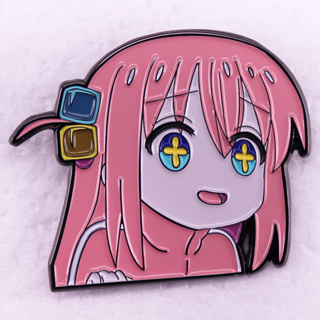 เข็มกลัด รูปการ์ตูนอนิเมะญี่ปุ่น bocchi the rock Enamel Pin otaku เครื่องประดับ ของขวัญ