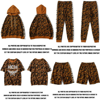 2023 New Bape เสื้อกันหนาวลําลอง แขนยาว แฟชั่นสําหรับผู้ชาย และผู้หญิง Bape เสื้อกันหนาวมีฮู้ด ผ้าฝ้าย พิมพ์ลาย มีซิป แฟชั่น สําหรับผู้ชายและผู้หญิง เสื้อแจ็คเก็ต Hoodie พิมพ์หัวฉลามคลาสสิก Bape แจ็คเก็ต Hoodie Camo สีน้ำตาล