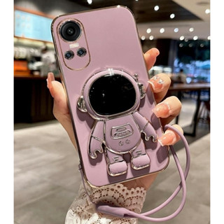 เคสนักบินอวกาศ OPPO Reno 10 Pro 9 8 8T 4G 8T 5G 7 5G 8Z 7Z 6 6Z 5Z 5G