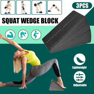 บล็อกลิ่มเอียง 440LB 8.5 ทนทาน สําหรับเล่นกีฬา 3 ชิ้น° 17° บ…