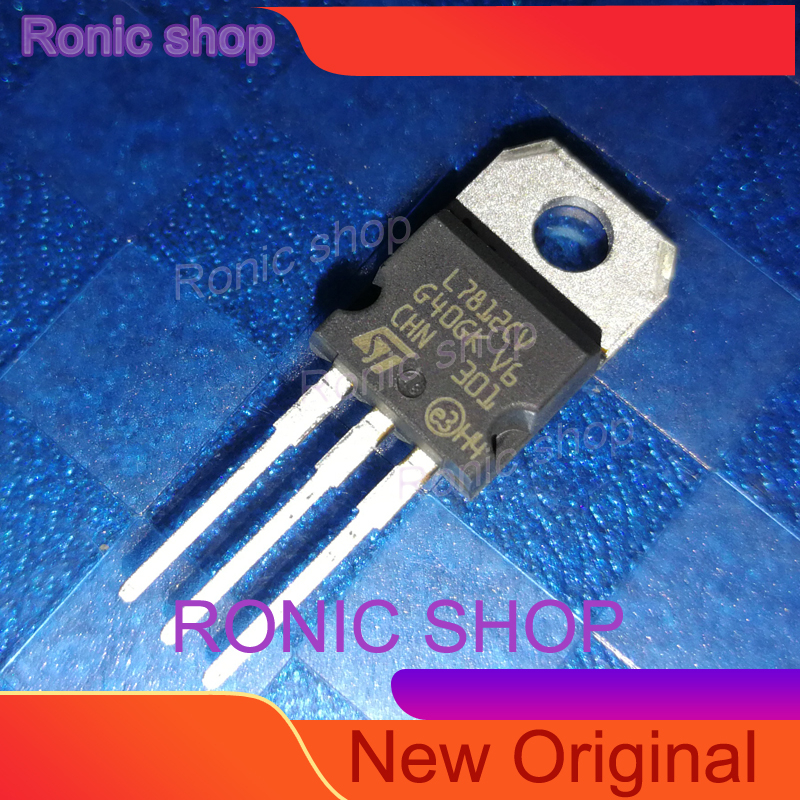 10 ชิ้น L7812CV และใหม่เอี่ยม L7812CV-DG L7812CV L7812 TO-220 ตัวควบคุมแรงดันไฟฟ้าสามขั้ว TO220 ทราน