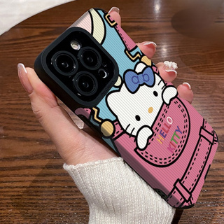 เคสโทรศัพท์มือถือหนัง ซิลิโคนนิ่ม ปิดด้านหลัง แบบเต็ม ลายเฮลโลคิตตี สําหรับ Vivo Y20 Y19 Y17 Y36 Y15s Y01 V20 V23 V23e V25 V27 V27e X50 X60 X70 X80 X90 T1 Pro iQOO 11 Z7 Z7x 5G | Zd B067