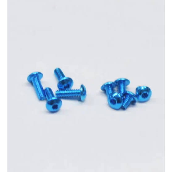 สกรูสีชุด Billet Box BB สกรูสีสันสดใสสําหรับตกแต่ง 9 ชิ้นแต่ละแพ็คไม่มีกล่องไม่มีโฟมเพียงแพ็คเกจกระเป๋า pp