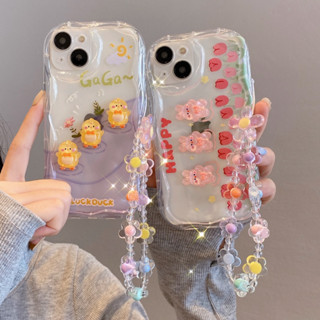 เคสโทรศัพท์มือถือ กันลื่น กันตก ลายน่ารัก หรูหรา พร้อมสายคล้องมือ สําหรับ vivo y76 y77 s1 v20 pro v23e v23 5g v27 v27 pro