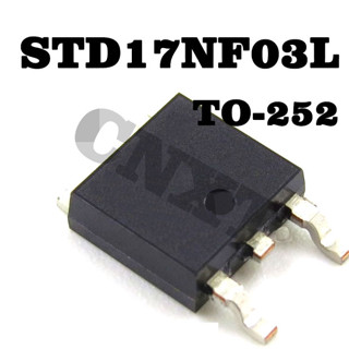 10 ชิ้น/ล็อต STD17NF03L D17NF03L STD17NF03 เอฟเฟกต์สนามท่อมอส TO252 N ช่อง 17A 30V