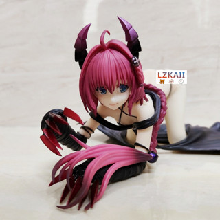 โมเดลฟิกเกอร์ PVC อนิเมะ To Love Ru Kurosaki Meia Darkness Lie Prone Posture ขนาด 15 ซม. ของเล่นสะสม สําหรับเด็ก