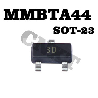 100 ชิ้น/ล็อ ตใหม่ต้นฉบับ MMBTA44 3D Smd อิเล็กทรอนิกส์สามขั้นตอนหลอด SOT23 พลังงานต่ำ