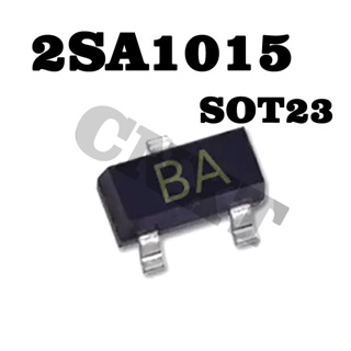 50 ชิ้น/ลอต 2SA1015 A1015 BA Silk Screen SOT23 Patch Triode ใหม่ต้นฉบับ