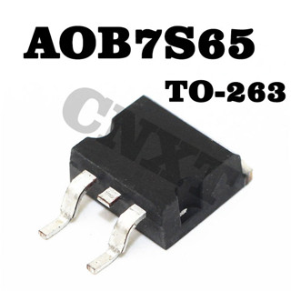 5 ชิ้น/ล็อต AOB7S65 B7S65 650V 7A แผ่นแปะท่อมอสถึง TO-263