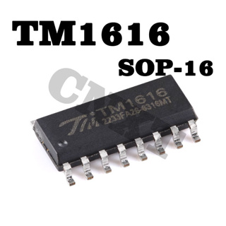 10 ชิ้น/ล็อ ตต้นฉบับใหม่ TM1616 (TA1323C) รุ่นใหม่ SOP-16 LED Driver Control IC