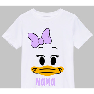 เสื้อยืด ลาย DONALD DUCK พร้อมชื่อ