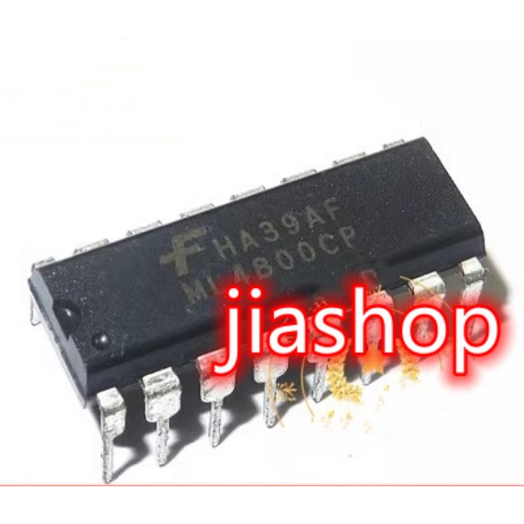 10 ชิ้น ML4800CP ML4800 DIP IC FAN4800A ใหม่บน