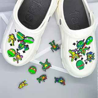 【On Sale】Jibbitz หัวเข็มขัด รูปการ์ตูนดอกไม้ ถอดออกได้ สําหรับตกแต่งรองเท้า DIY Crocs